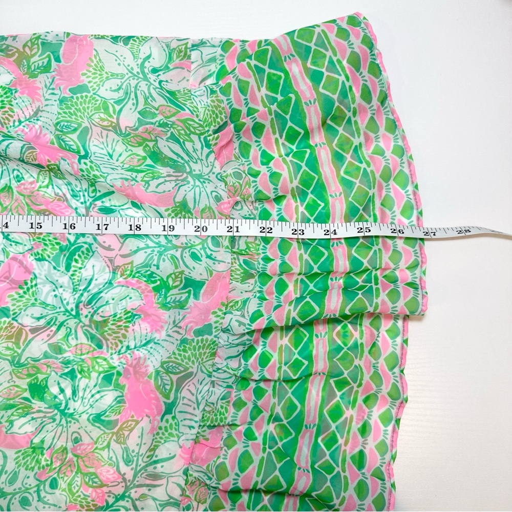 Lilly Pulitzer Maribeth Swim Cover-up, Botanical Green Just Wing It, XS - Picture 12 of 15